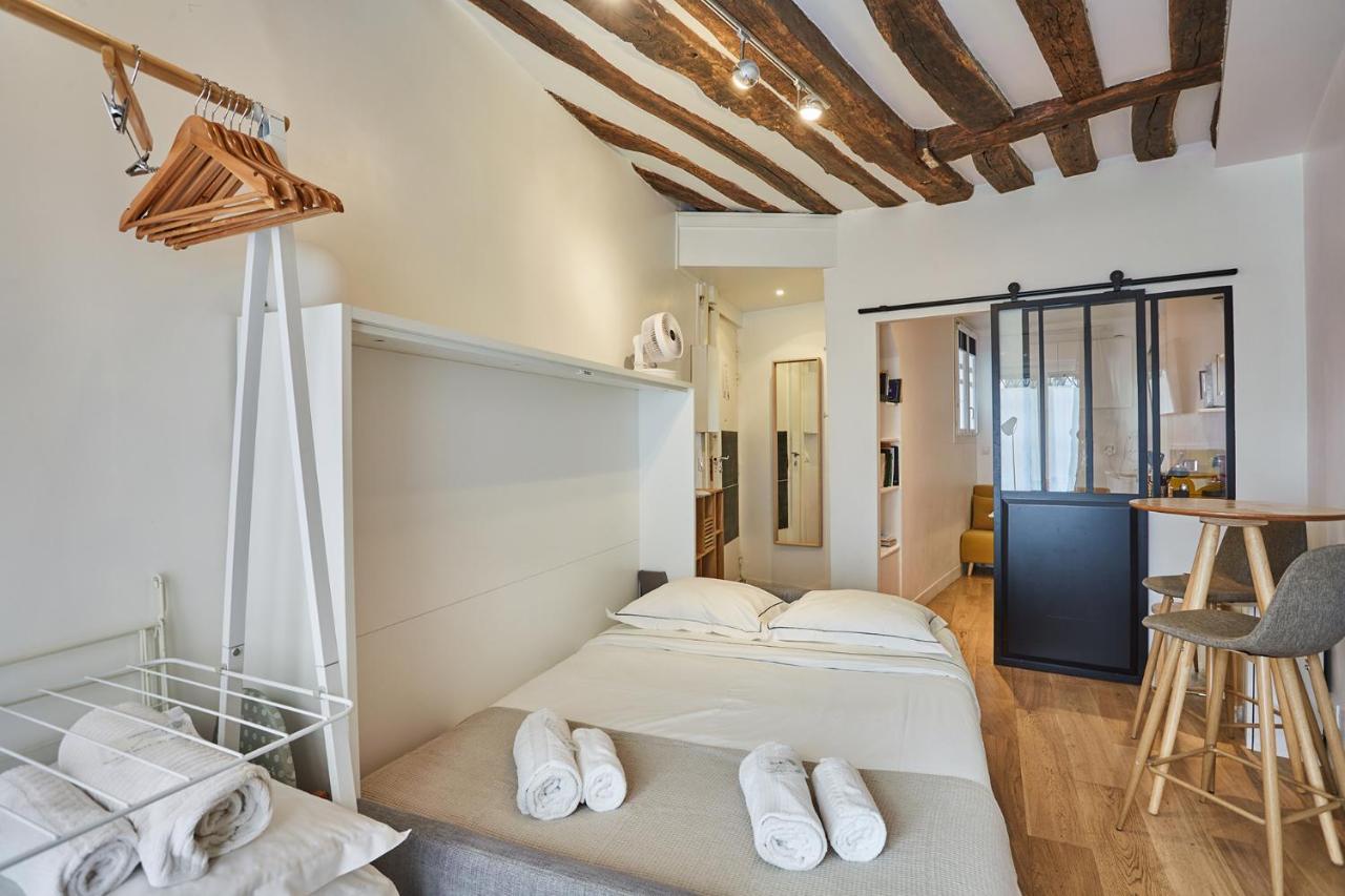 Studio Le Marais Renove / Paris Historique Apartamento Exterior foto